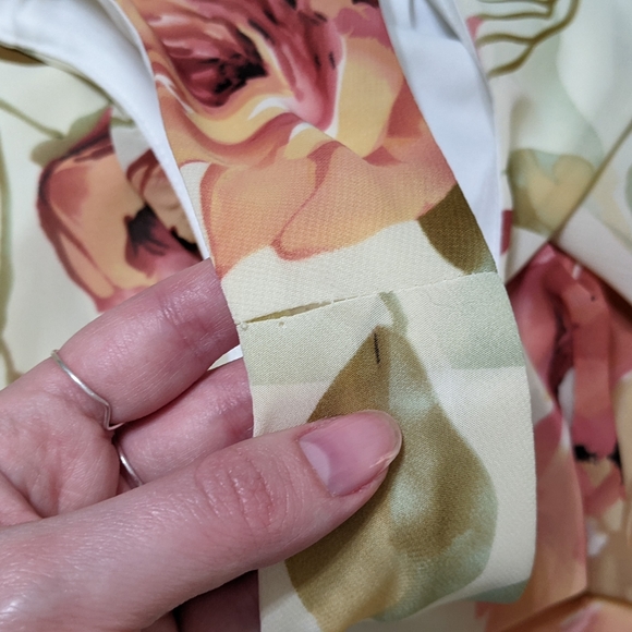 Vintage Rose Dress with Shawl - Picture 9 of 9